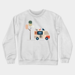 Camping car Crewneck Sweatshirt